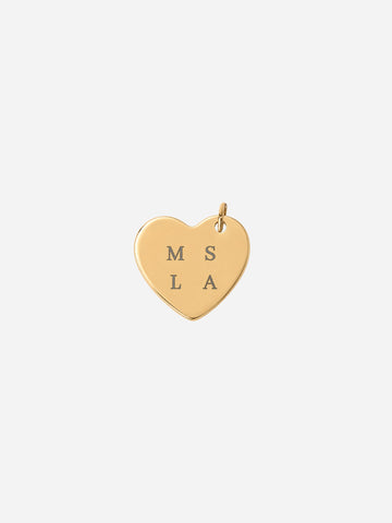 Personalized Gravur Pure Love Tag Charm - Anhänger (wasserfest)