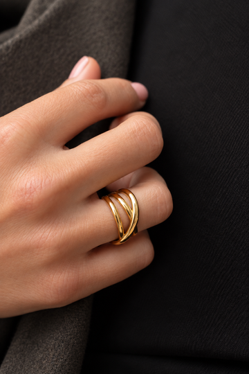 Audrey Ring - Fingerring (wasserfest)