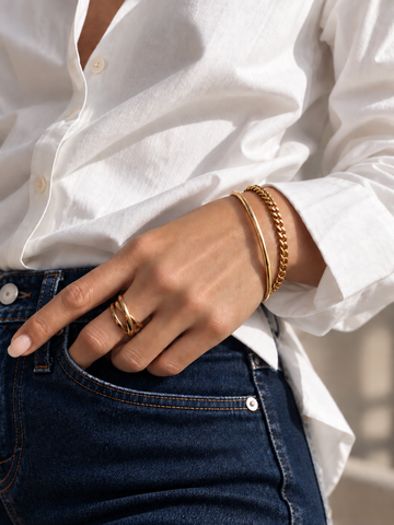 Audrey Ring - Fingerring (wasserfest)