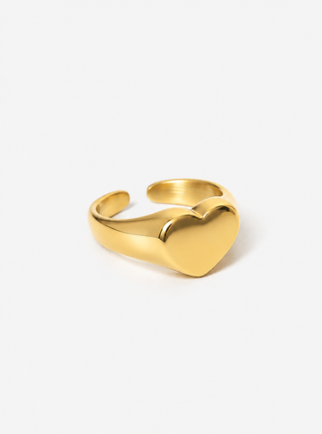 Bold Love Signet Ring - Siegelring (wasserfest)