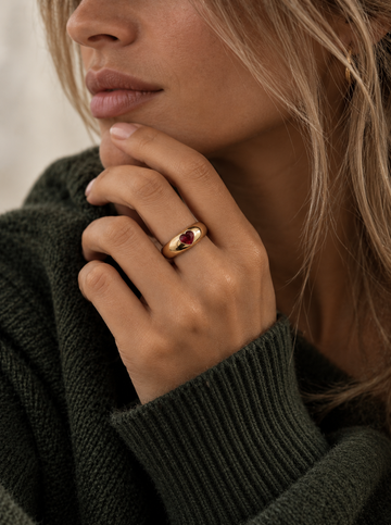 Shiny Love Bold Lu Ring - Fingerring (wasserfest)