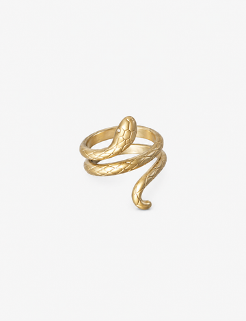 Snake Ring - Fingerring (wasserfest)