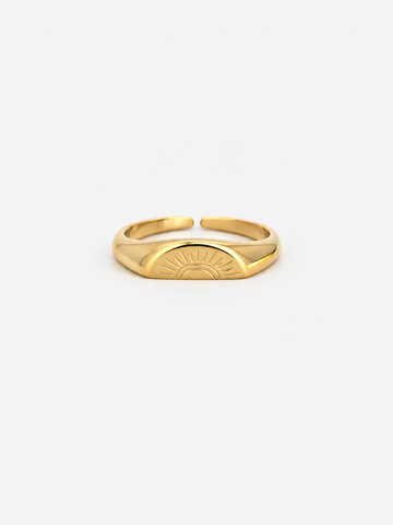 Sun Ring - Fingerring (wasserfest)