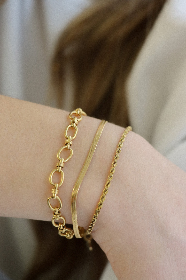 Everyday Ria Amélie Freya Bracelet - Armkette (wasserfest)