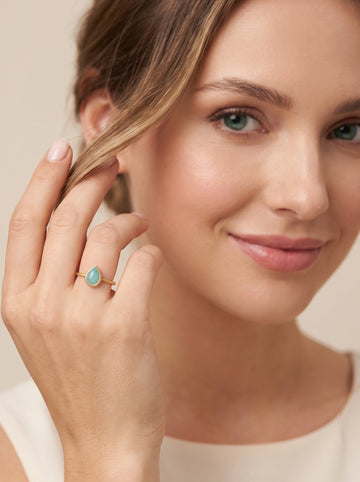 Isabelle Ring (matt) - Fingerring (wasserfest)