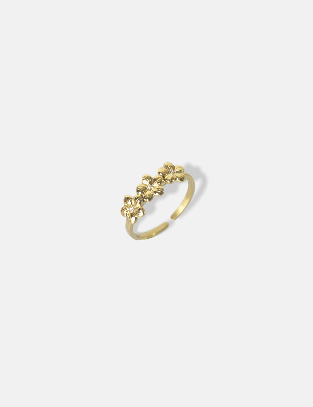 Frangipani Ring - Fingerring (wasserfest)
