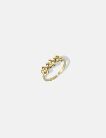 Frangipani Ring - Fingerring (wasserfest)