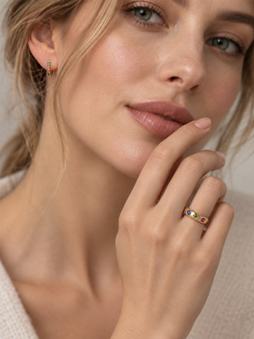 Starburst Ring - Fingerring (wasserfest)