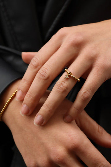 Sia Shiny Grape Ring - Fingerring (wasserfest)