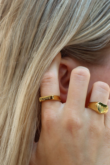Love Ring - Fingerring (wasserfest)