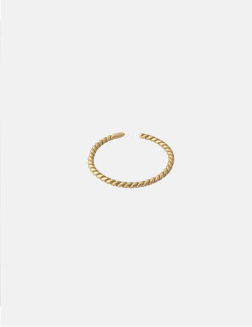 Twisted Ring - Fingerring (wasserfest)