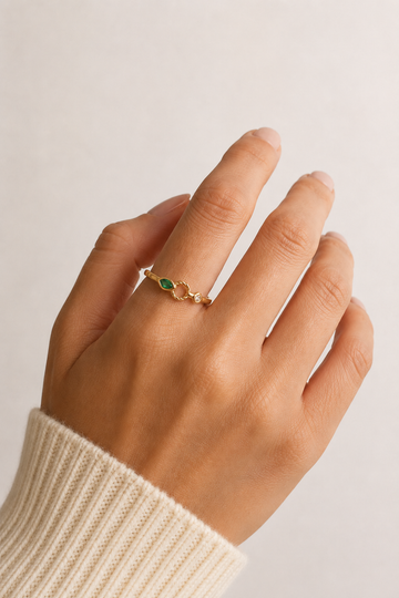 Tribeca Ring - Fingerring (wasserfest)