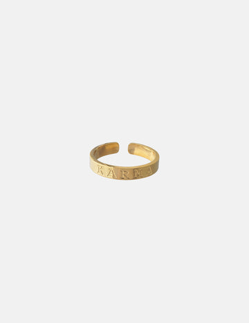 Lisa Karma Ring - Fingerring (wasserfest)