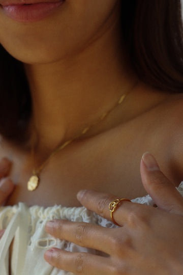 Two Circles Ring - Fingerring (wasserfest)