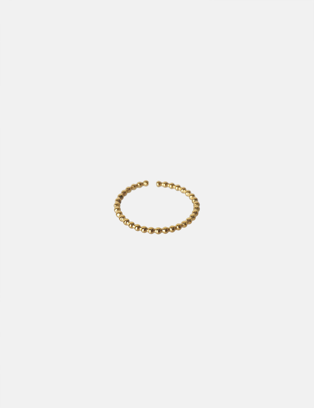 Dotted Ring - Midi Ring (wasserfest)