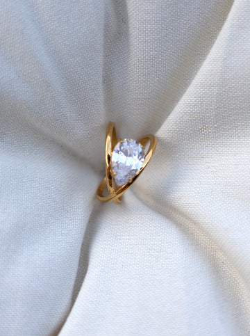 Limited Crystal Ring - Echtgold (18K)
