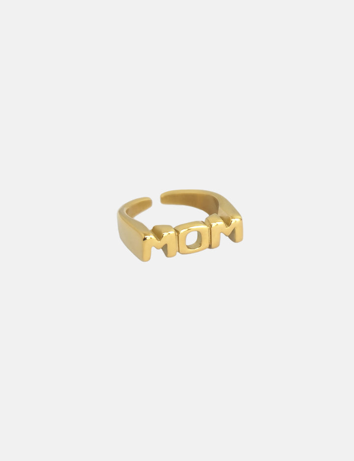 Mom Ring - Fingerring (wasserfest)
