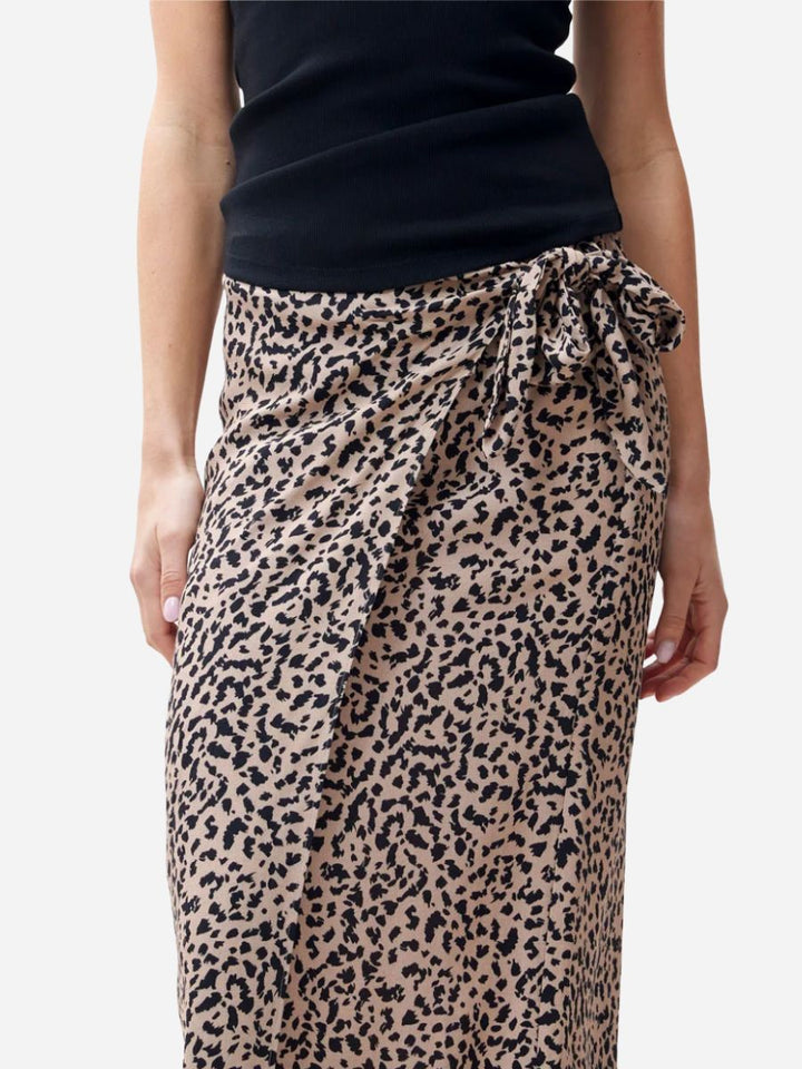 Leopard Wrap Skirt - Catwalk Junkie