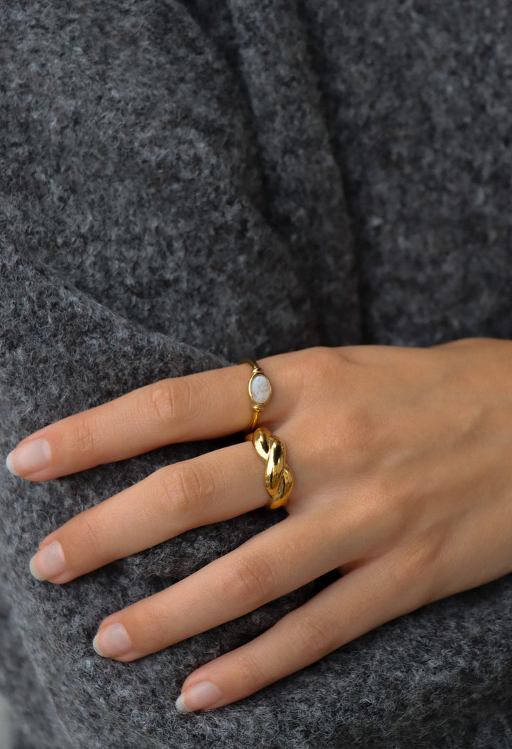 Rope Ring - Fingerring (wasserfest)