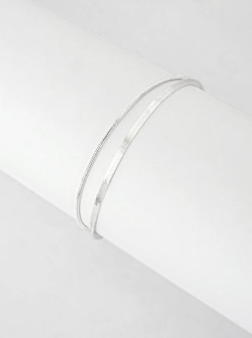 Rubia Double Chain Bracelet - Armband (wasserfest)
