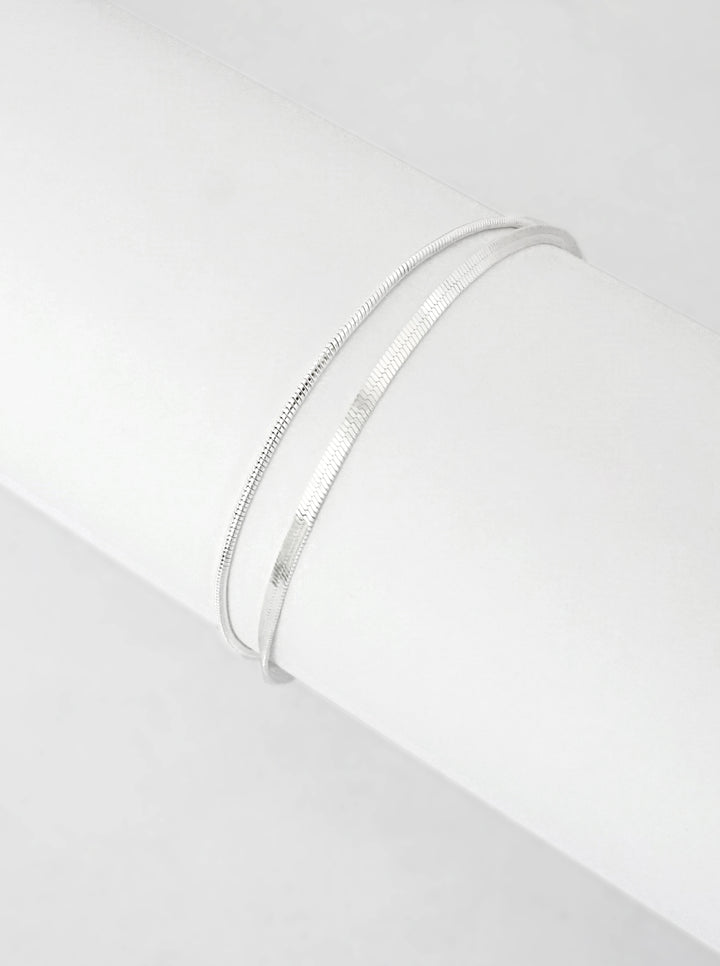Rubia Double Chain Bracelet - Armband (wasserfest)