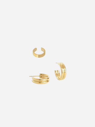 Liv Lynn Schmuckset - Earstacking Set (wasserfest)