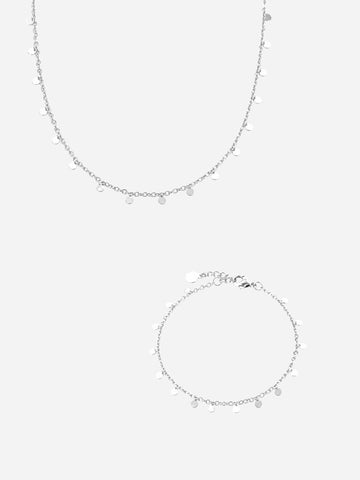 Boho Coins Schmuckset (wasserfest)