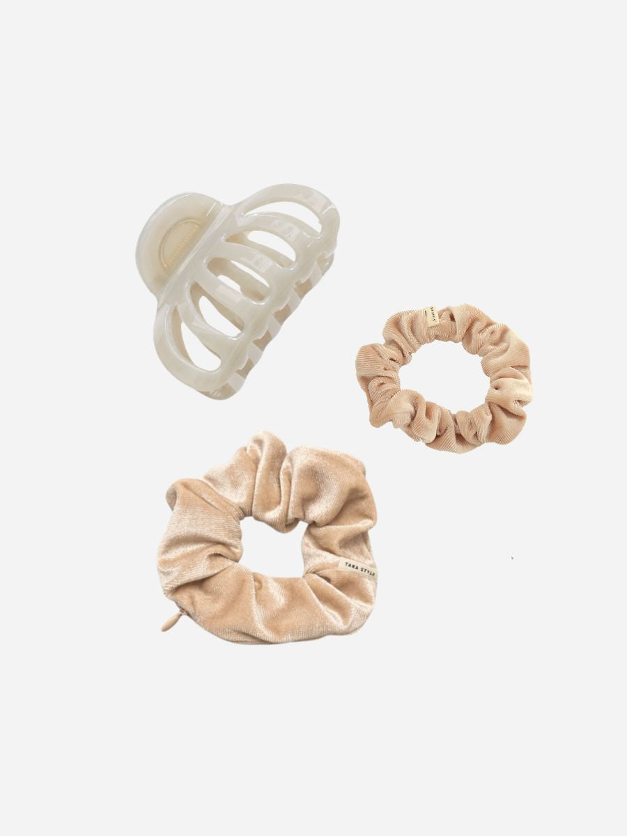 Ballerina Nude - Hairaccessoire Set (Wasserfest)