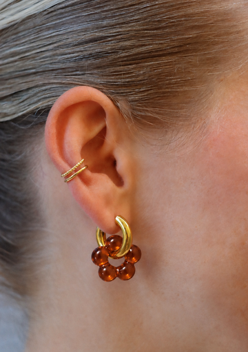 Everyday Bloom Crush Hoops - 6er-Anhänger Set