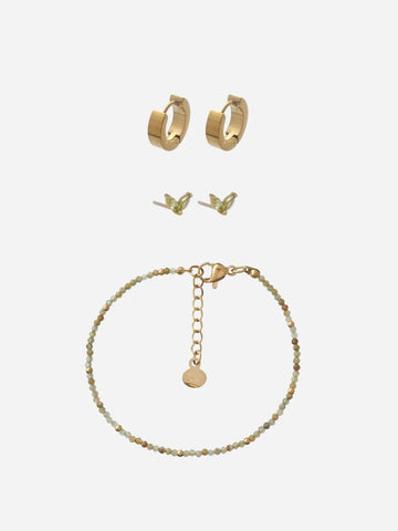 Tina Butterfly Ila Schmuckset (wasserfest)