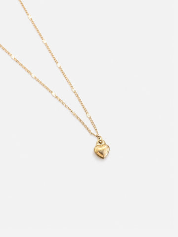Mila Bold Heart Necklace - Halskette (wasserfest)
