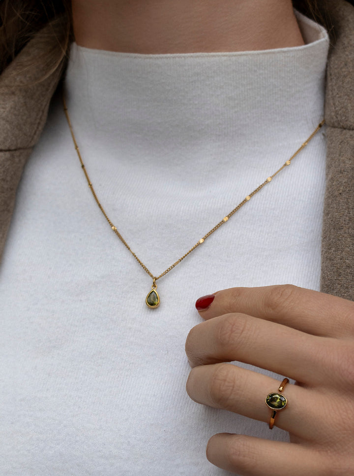 Mila Shiny Zircone Schmuckset (wasserfest)