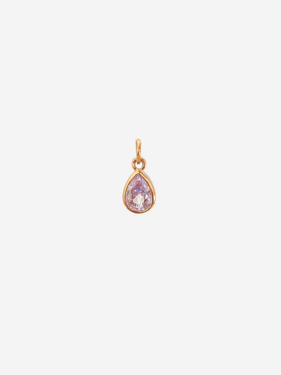Personalized Valeria Shiny Drop Necklace - Halskette (wasserfest)