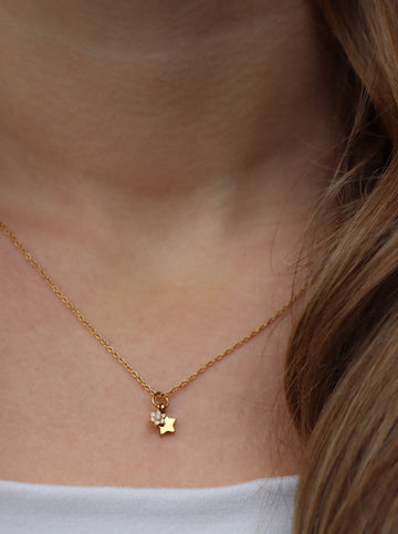 Shiny Stars Necklace - Halskette (wasserfest)