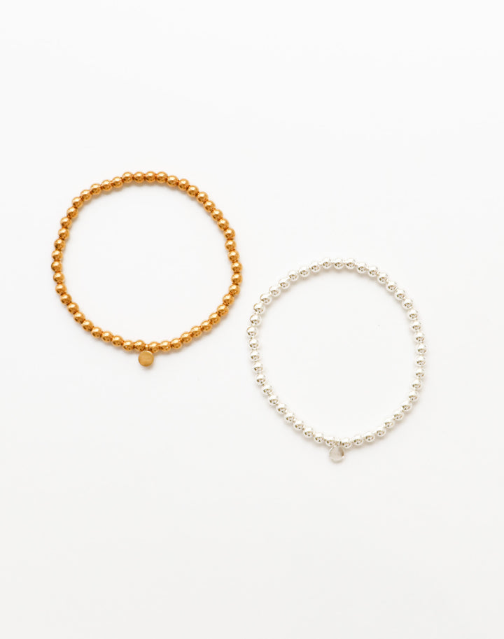Sia Bicolor Bracelet - Armband Set (wasserfest)