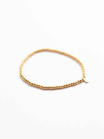 Personalized Sia Bold Heart Stone Bracelet - Armkette (wasserfest)