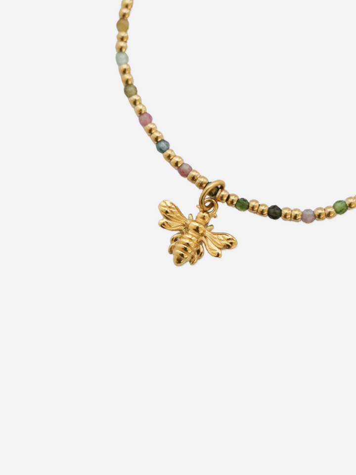 Personalized Bee Charm - Anhänger (wasserfest)