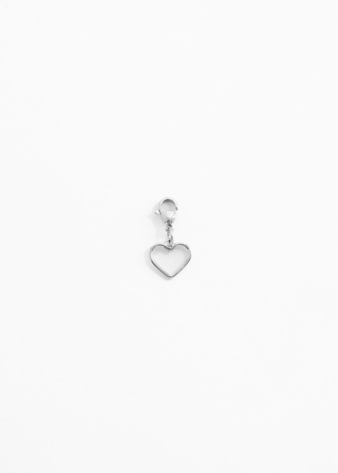 Personalized Simple Heart Charm - Anhänger (wasserfest)