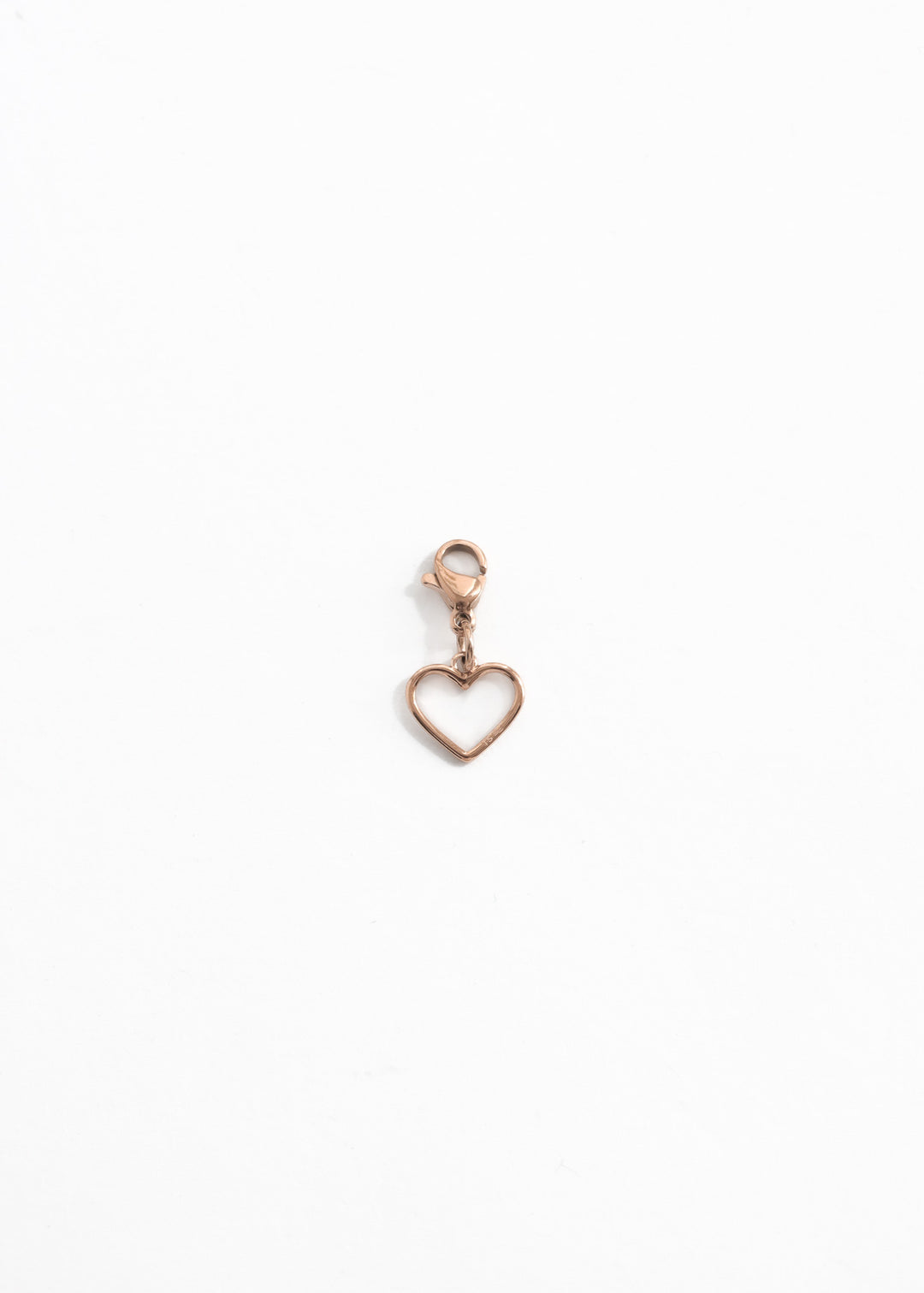 Personalized Simple Heart Charm - Anhänger (wasserfest)