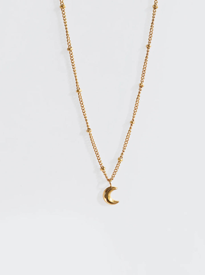 Small Moon Necklace - Halskette Kinder (wasserfest)