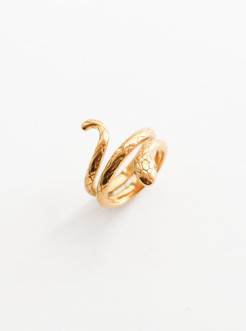 Snake Ring - Fingerring (wasserfest)