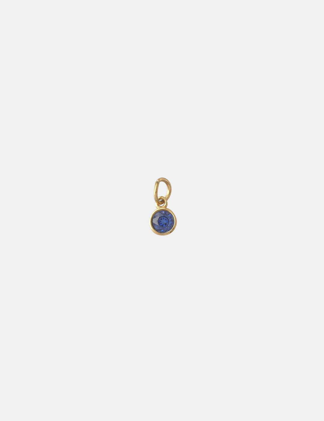 Personalized Edelstein Birthstone Charm - Anhänger (wasserfest)