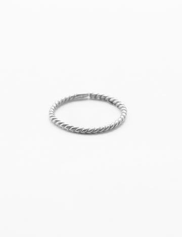 Twisted Ring - Fingerring (wasserfest)