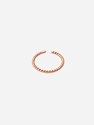 Twisted Ring - Fingerring (wasserfest)