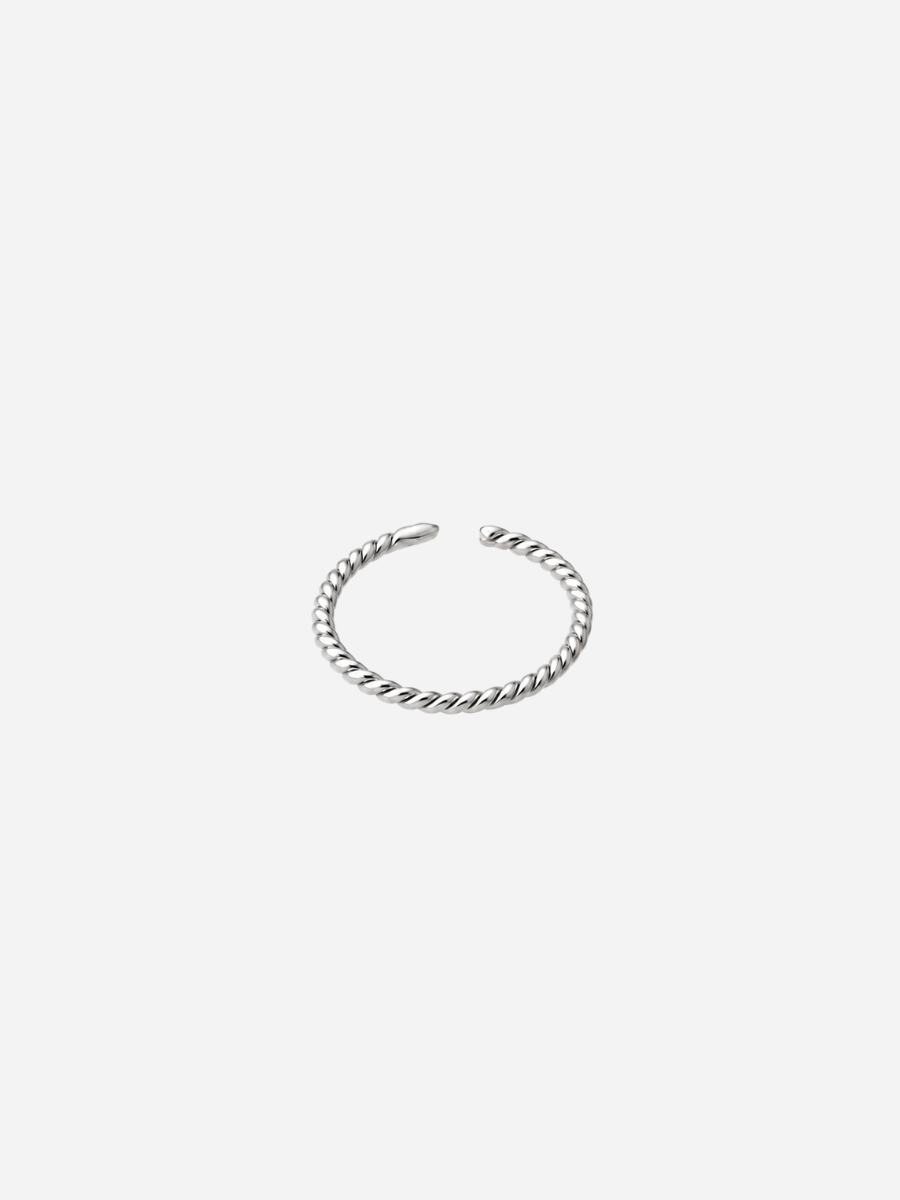 Twisted Ring - Fingerring (wasserfest)