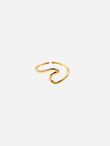 Wave Ring - Fingerring (wasserfest)