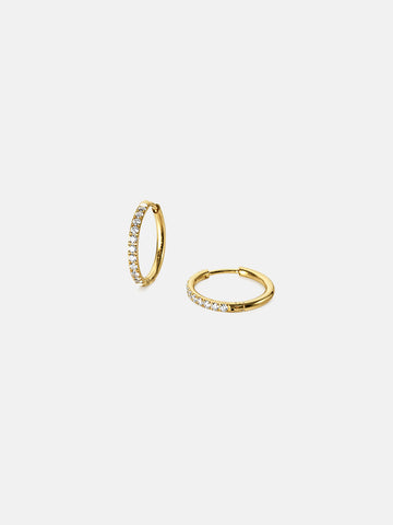 Zircone Love Hoop - Creolen (wasserfest)