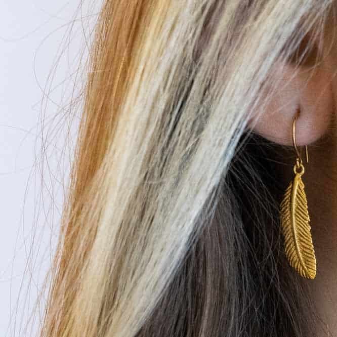 Feather Earring - Ohrringe
