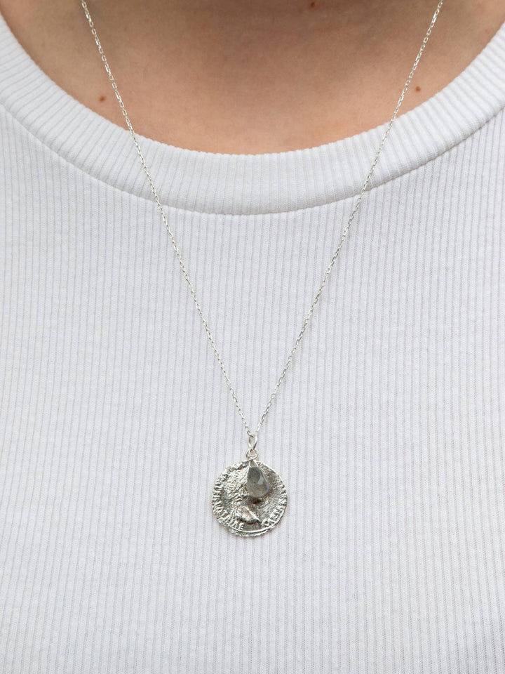 Grey Antik Necklace - Halskette (waterproof)