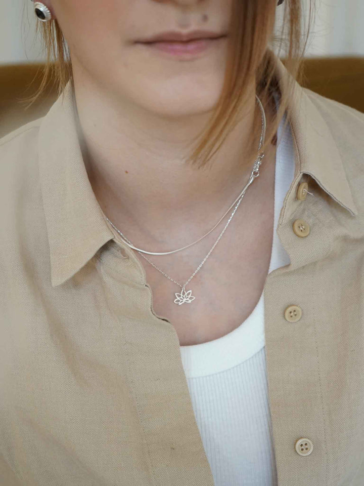 Lotus Necklace - Halskette (wasserfest)